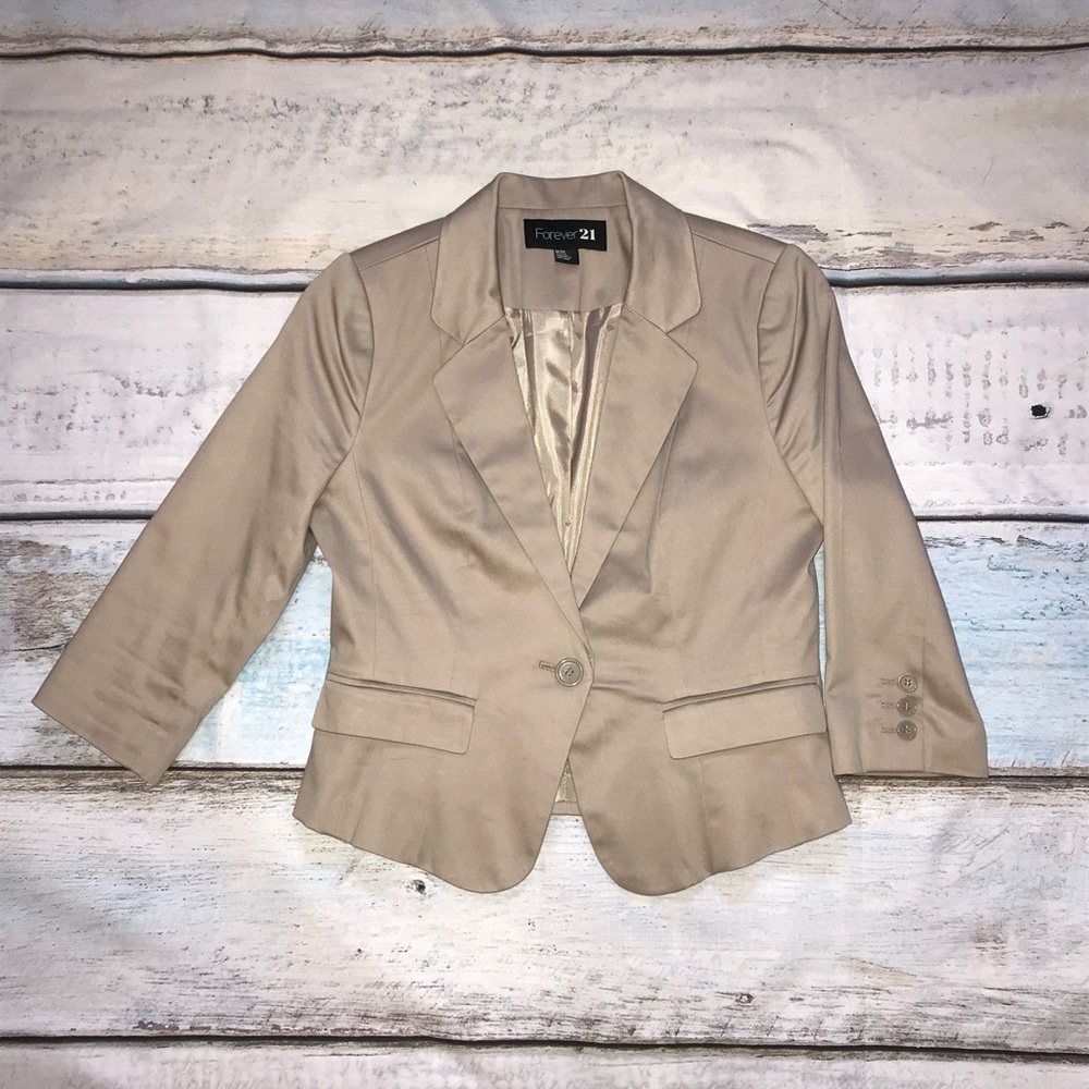 Forever21 khaki blazer